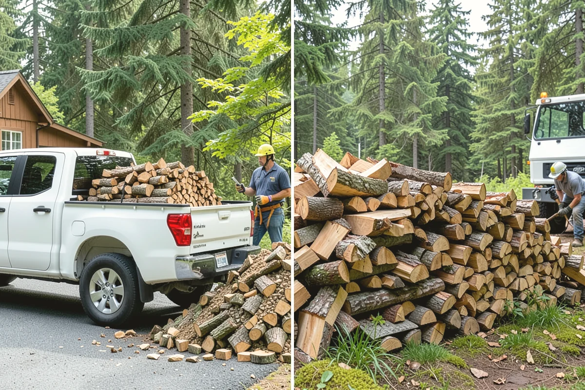 Firewood Processing in Duvall, King County, WA - We assess your logs and processing goals