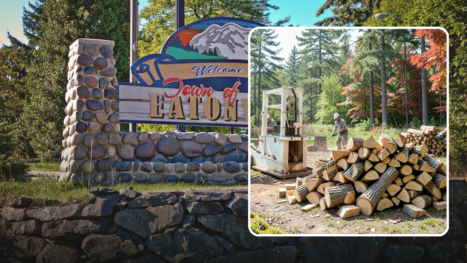 Firewood Processing in Eatonville, Pierce County, WA - Complete firewood processing that takes your logs from bucking through splitting and stacking.