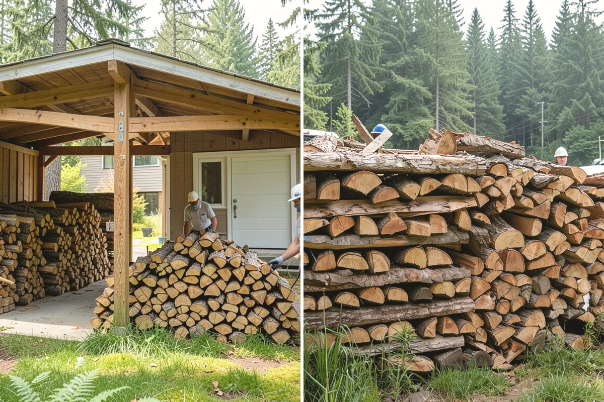 Firewood Processing in Edgewood, WA - We assess your logs and processing goals