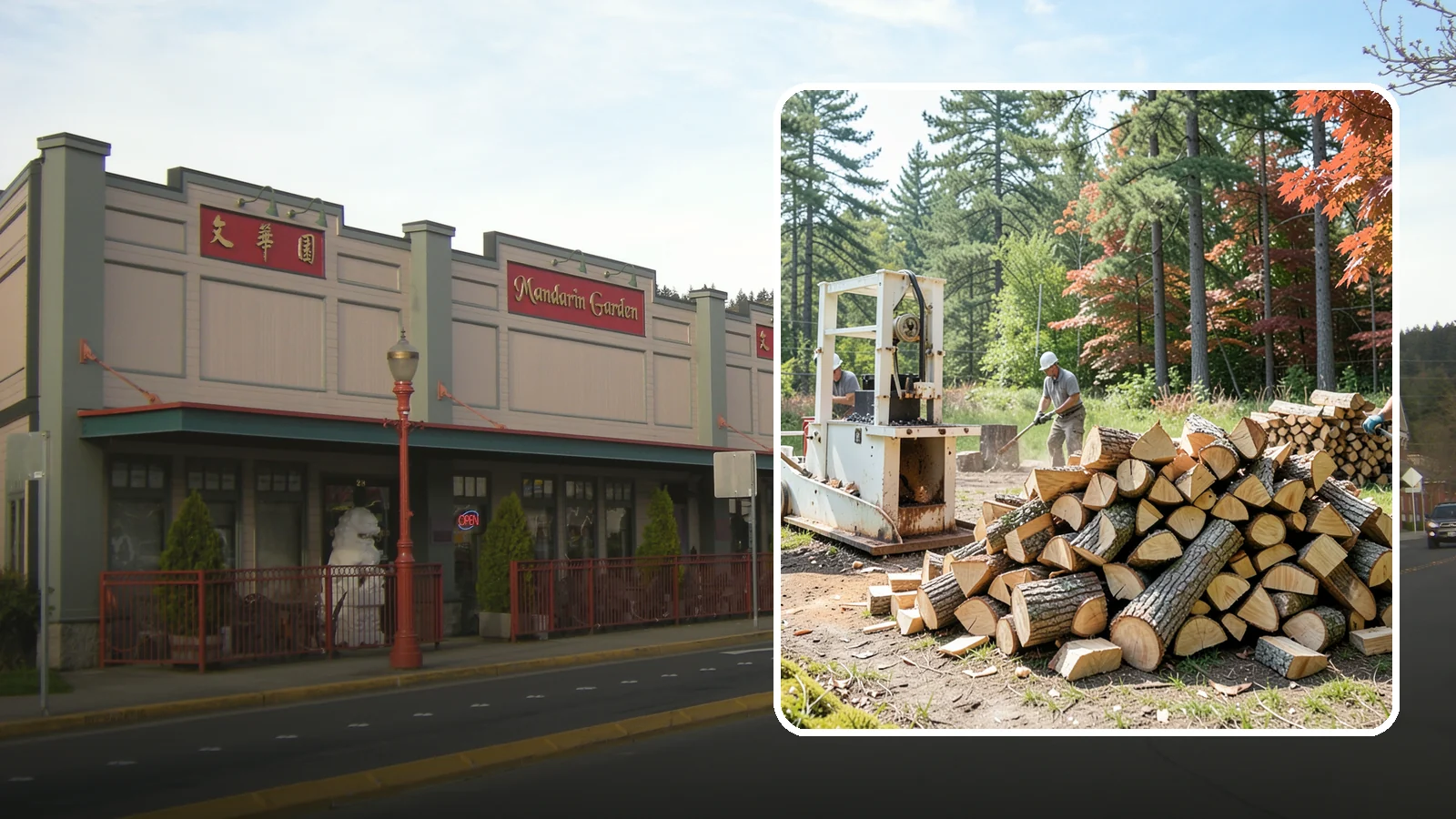 Firewood Processing in Issaquah, King County, WA - Complete firewood processing that takes your logs from bucking through splitting and stacking.
