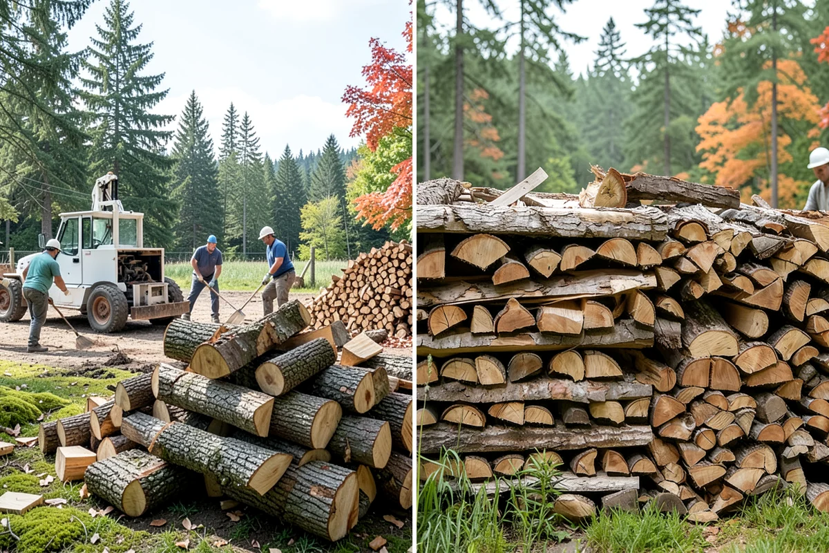 Firewood Processing in Lake Forest Park, King County, WA - We assess your logs and processing goals