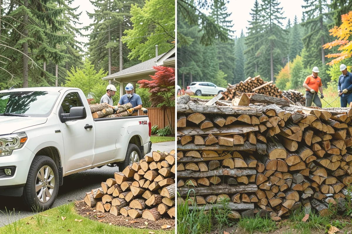 Firewood Processing in Milton, King County, WA - We assess your logs and processing goals
