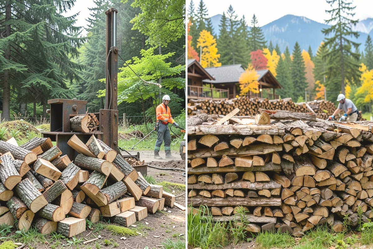 Firewood Processing in Monroe, Snohomish County, WA - We assess your logs and processing goals