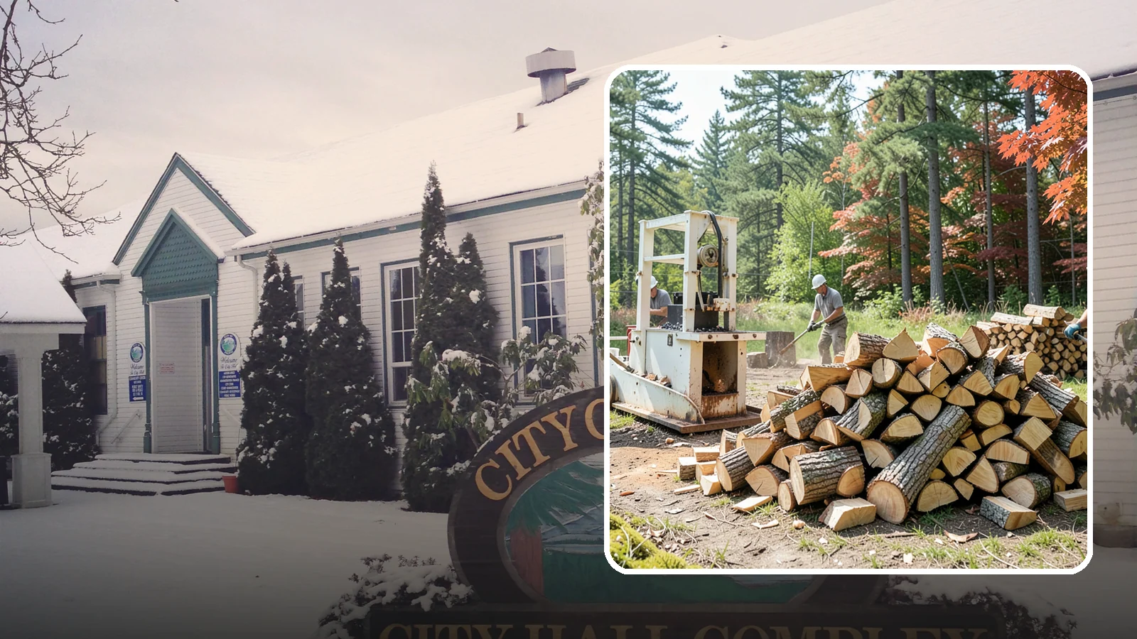 Firewood Processing in Pacific, King County, WA - Complete firewood processing that takes your logs from bucking through splitting and stacking.