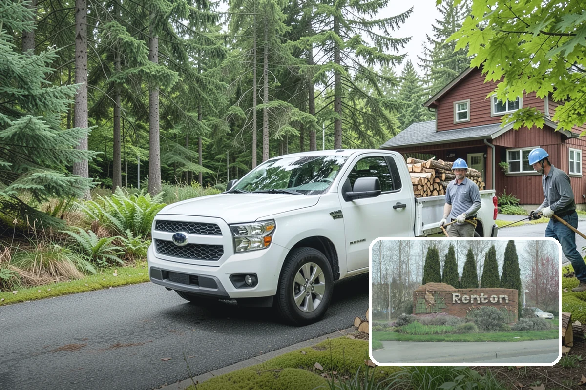 Firewood Processing in Renton, King County, WA - End-to-end service from log to stack
