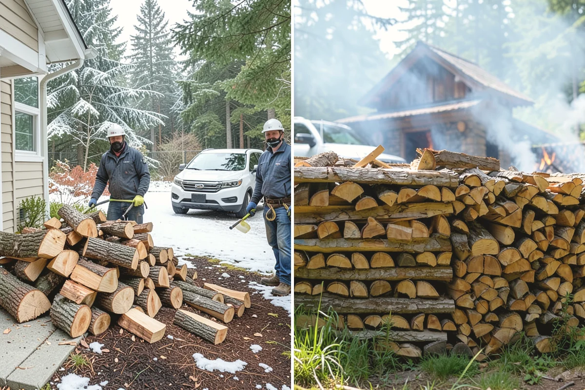 Firewood Processing in Ruston, Pierce County, WA - We assess your logs and processing goals