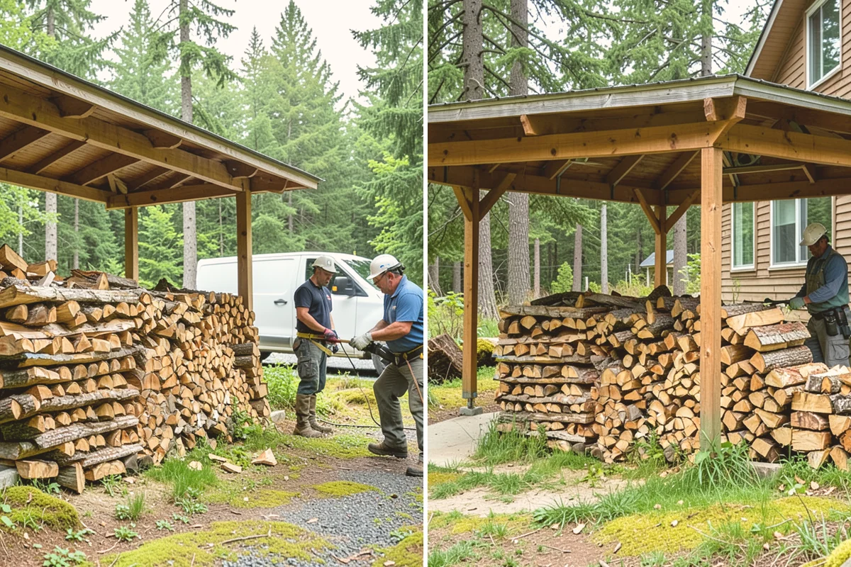Firewood Processing in Sammamish, King County, WA - We assess your logs and processing goals