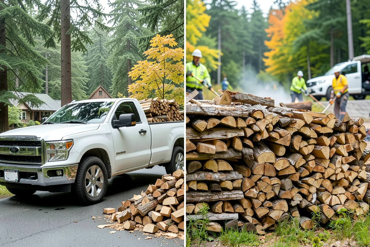 Firewood Processing in SeaTac, King County, WA - We assess your logs and processing goals