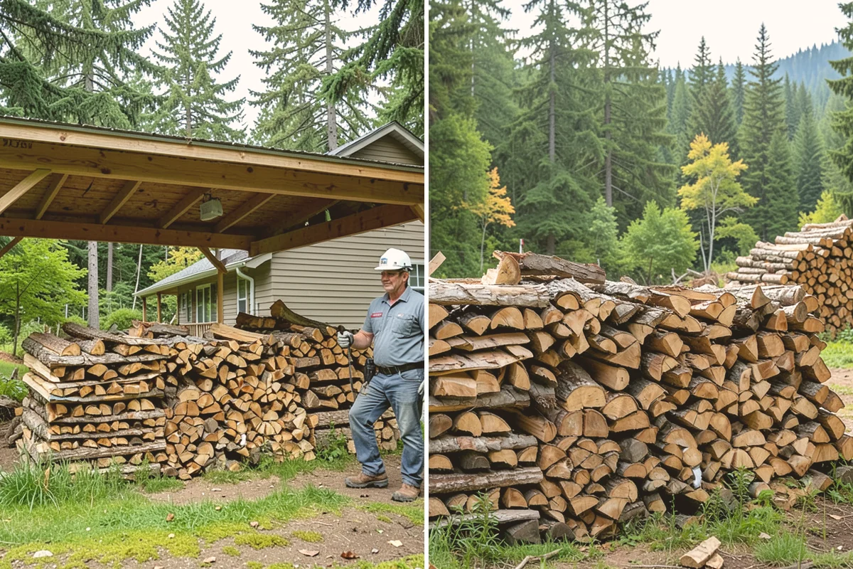 Firewood Processing in Stanwood, Snohomish County, WA - We assess your logs and processing goals