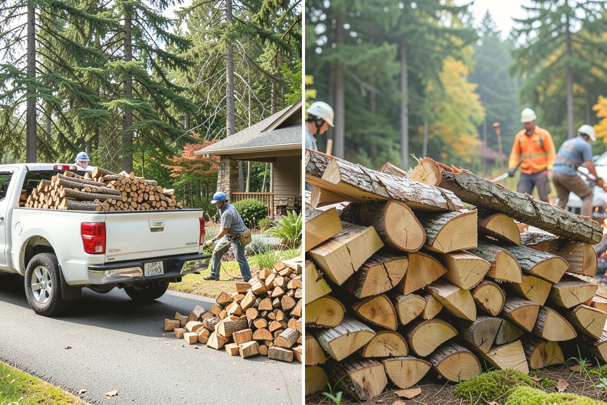 Firewood Processing in Steilacoom, Pierce County, WA - We assess your logs and processing goals