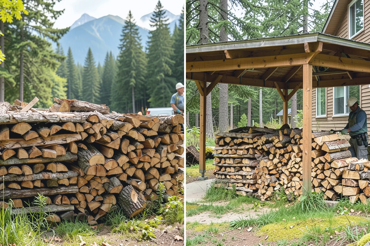 Firewood Processing in Woodinville, King County, WA - We assess your logs and processing goals