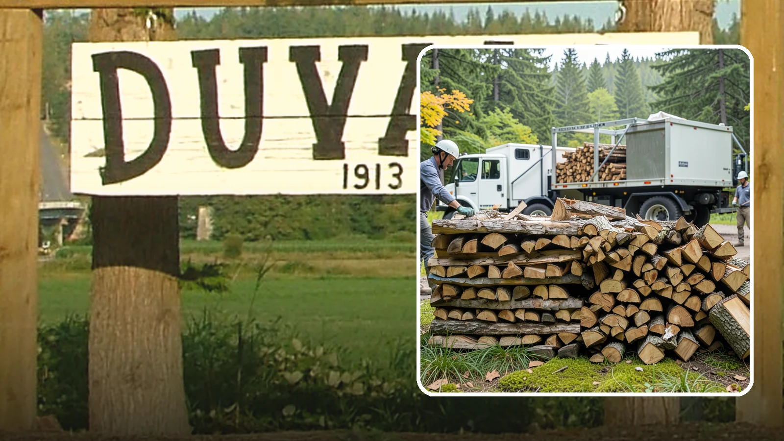 Firewood Processor Service in Duvall, King County, WA - We run a firewood processor that bucks and splits your logs in one continuous, high-volume operation.