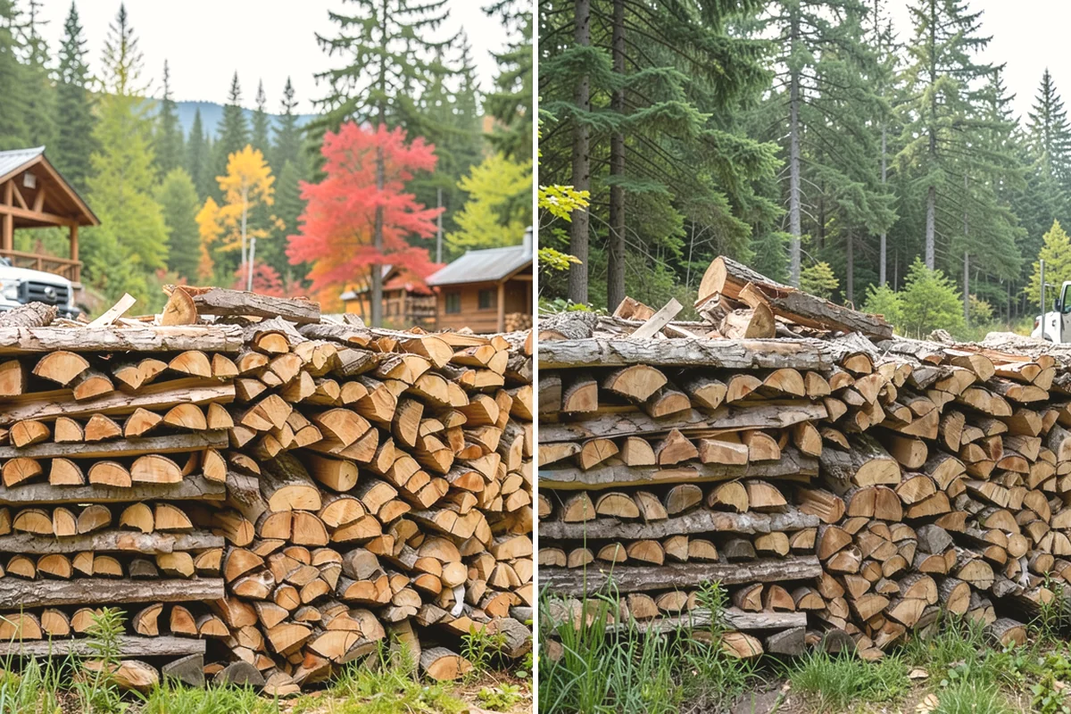 Firewood Processor Service in Edgewood, WA - Assess the log volume and set length and split size