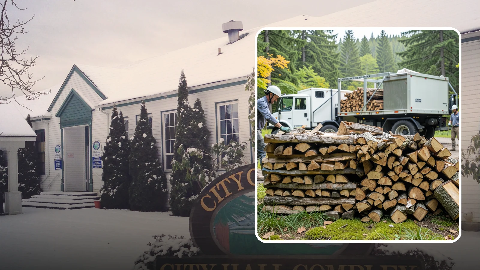 Firewood Processor Service in Pacific, King County, WA - We run a firewood processor that bucks and splits your logs in one continuous, high-volume operation.