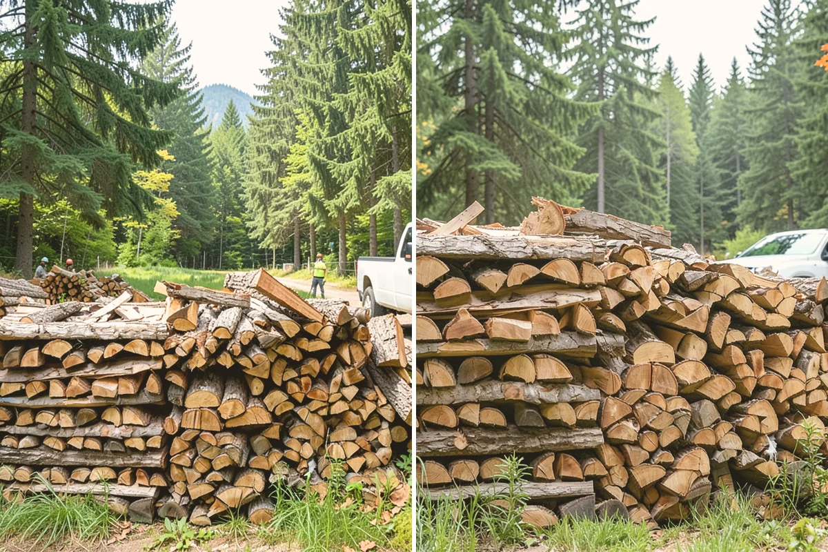 Firewood Quality Inspection in Algona, King County, WA - Arrange an inspection at your location or our yard