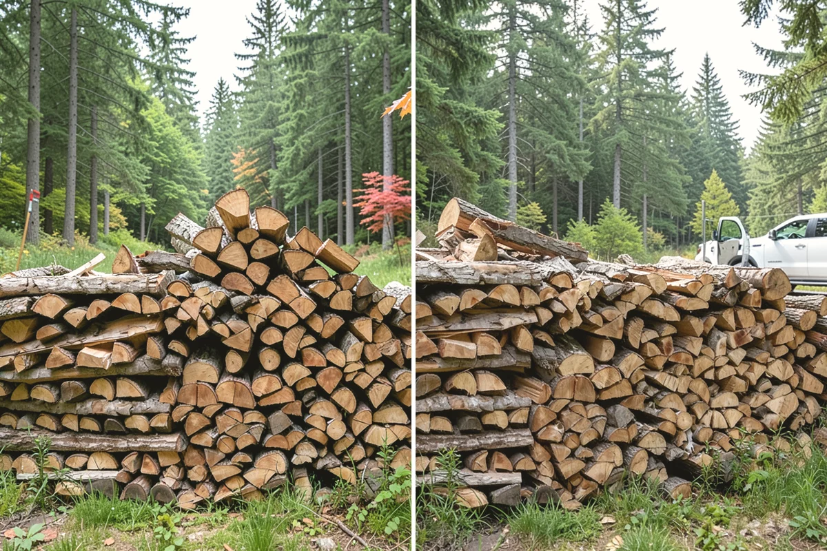 Firewood Quality Inspection in Anacortes, Skagit County, WA - Arrange an inspection at your location or our yard