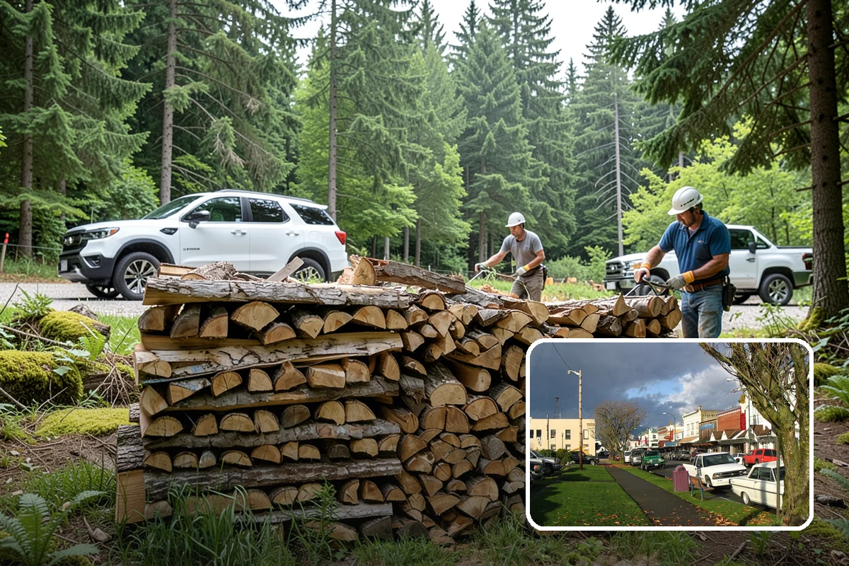 Firewood Quality Inspection in Arlington, Snohomish County, WA - A complete assessment beyond just moisture