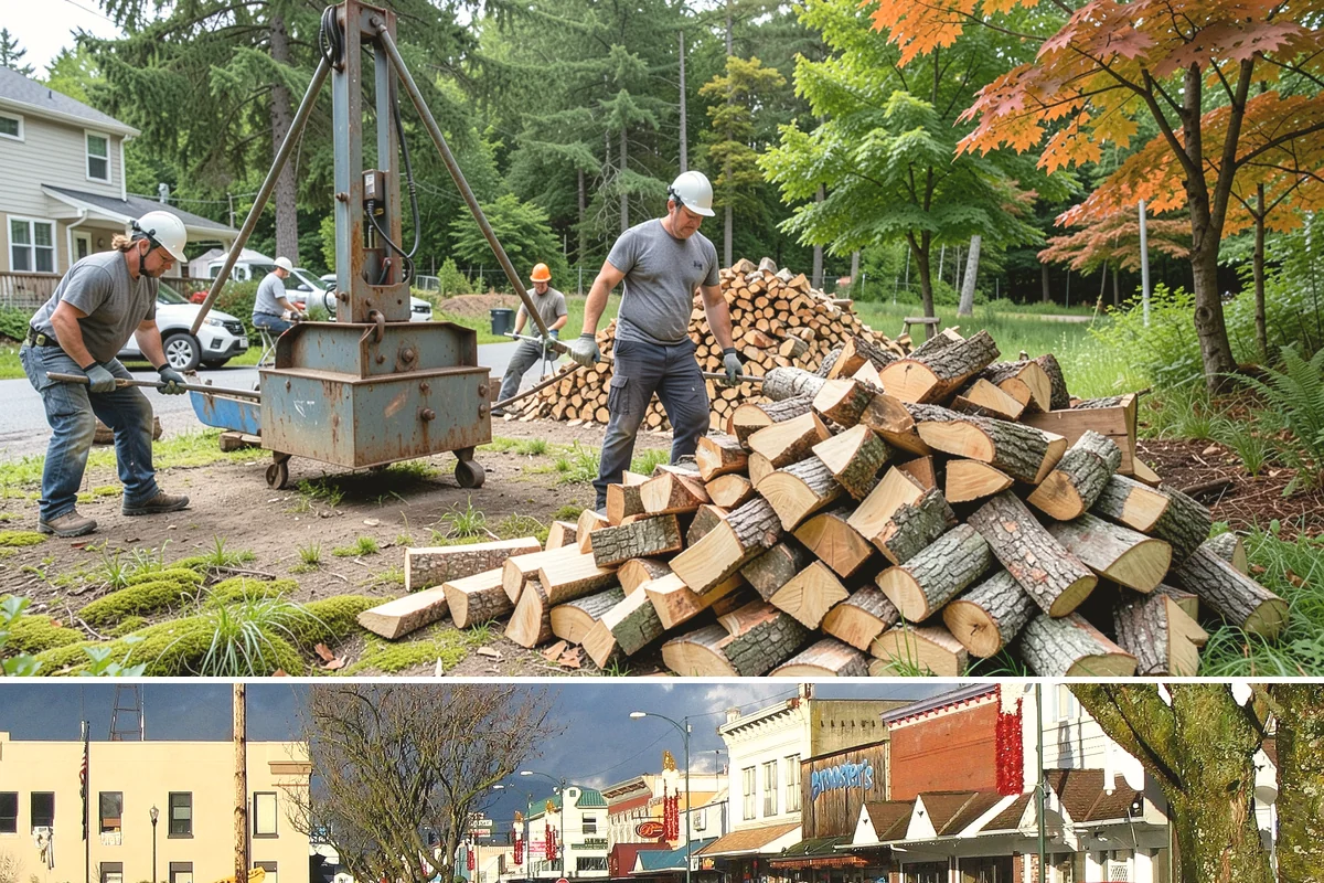 Firewood Quality Inspection in Arlington, Snohomish County, WA - Useful year-round, and especially before winter when you want to verify your heating supply.