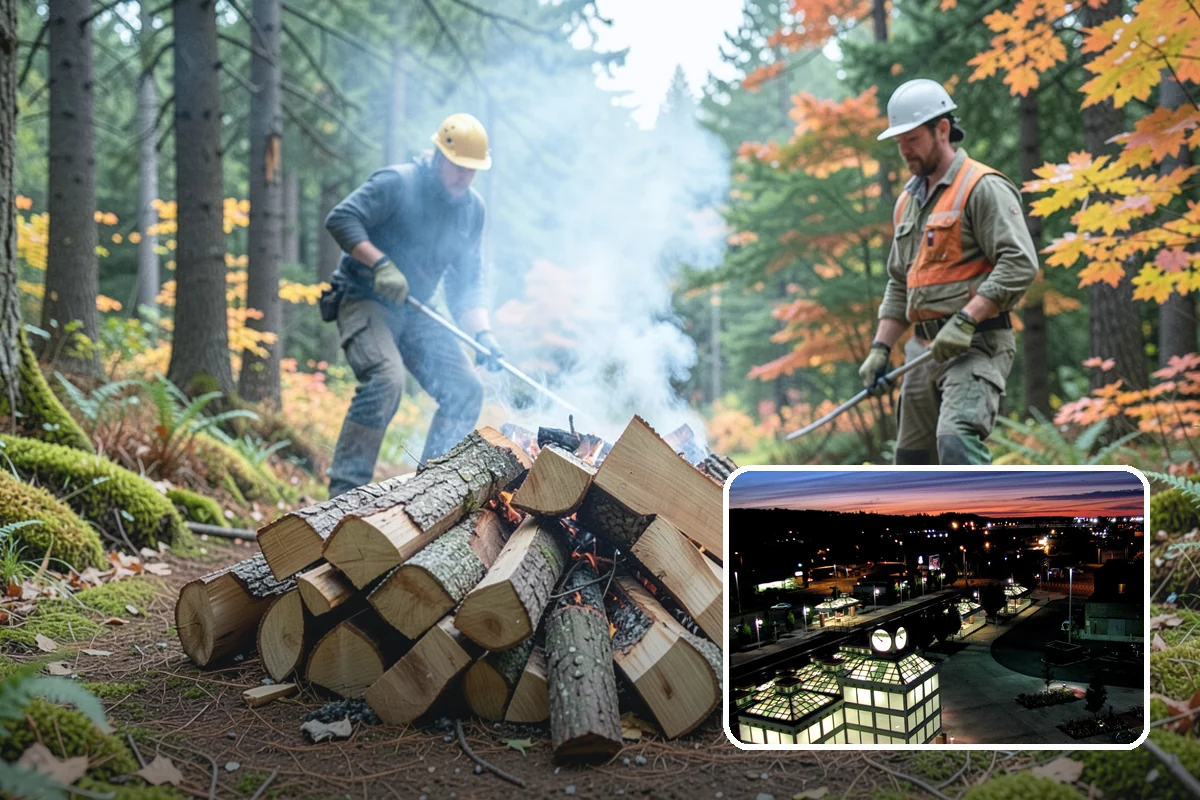 Firewood Quality Inspection in Auburn, King County, WA - A complete assessment beyond just moisture