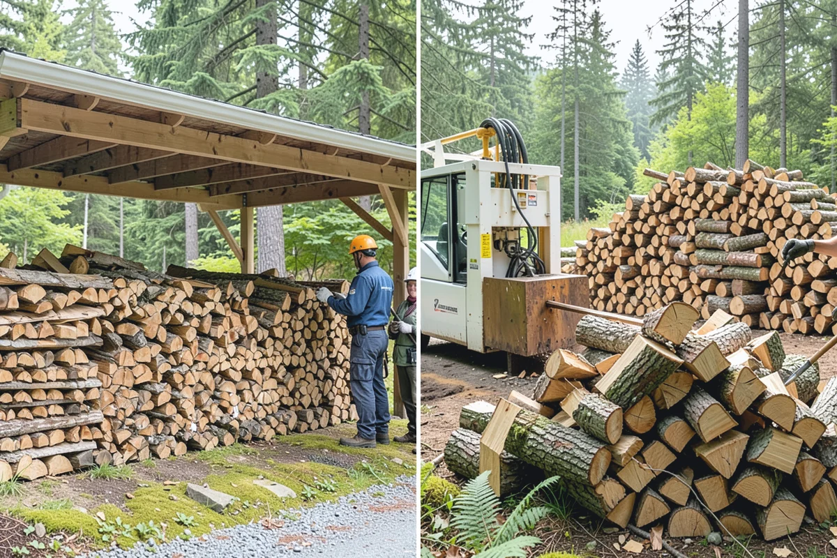 Firewood Quality Inspection in Auburn, King County, WA - Arrange an inspection at your location or our yard