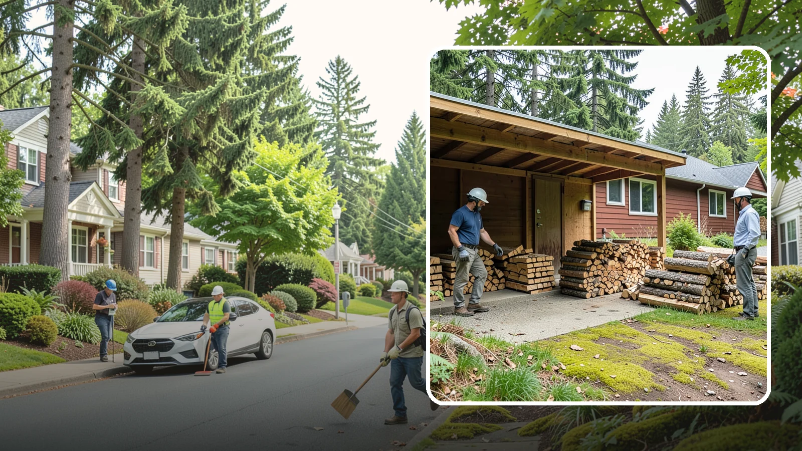 Firewood Quality Inspection in Beaux Arts Village, King County, WA - Our firewood quality inspection evaluates your wood for dryness, sizing, and cleanliness so you get exactly what you paid for.
