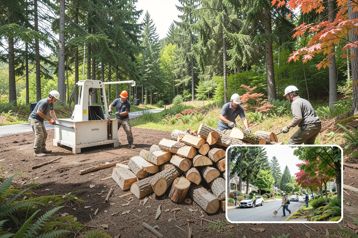 Firewood Quality Inspection in Beaux Arts Village, King County, WA - A complete assessment beyond just moisture
