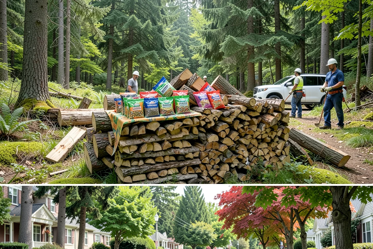 Firewood Quality Inspection in Beaux Arts Village, King County, WA - Useful year-round, and especially before winter when you want to verify your heating supply.