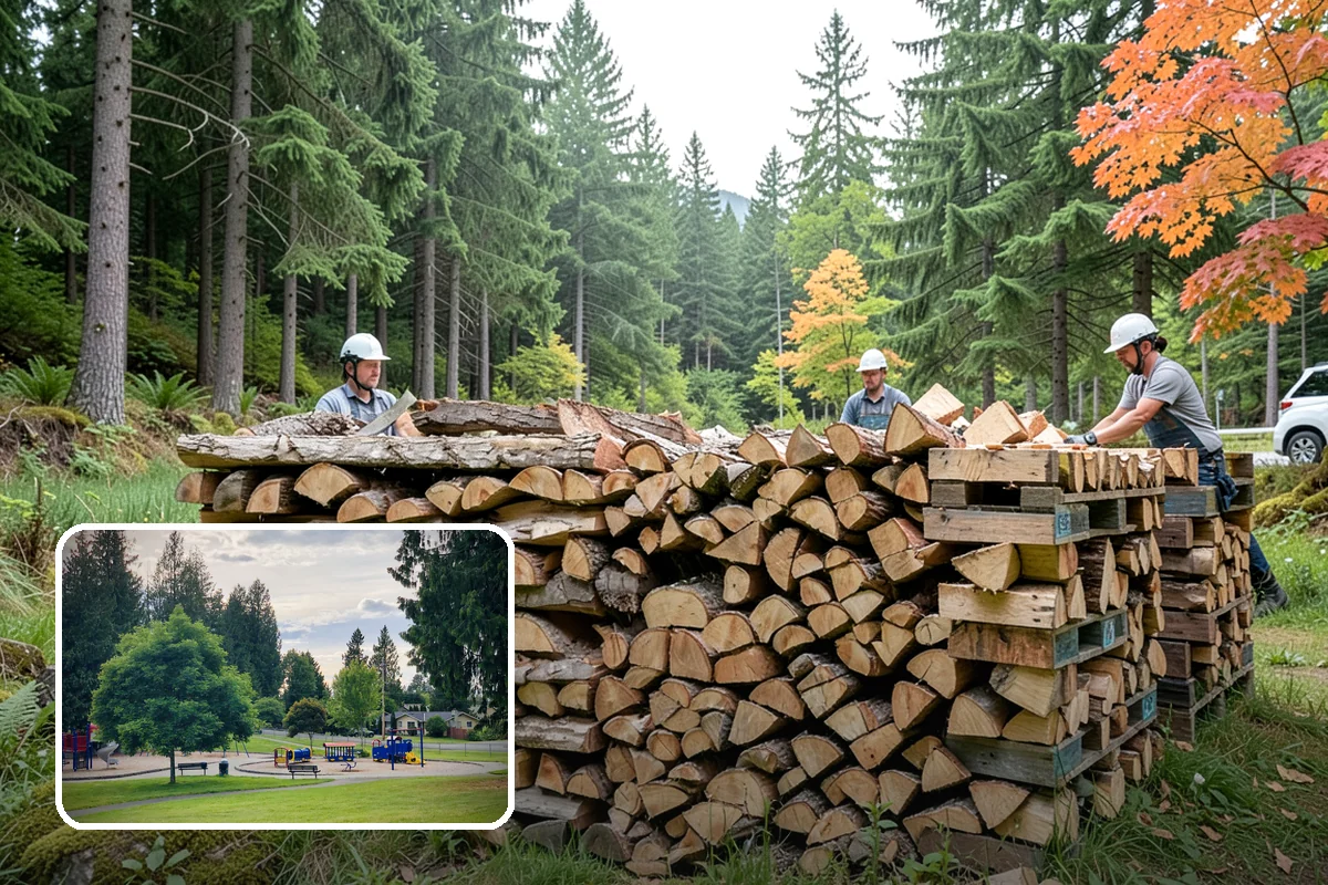 Firewood Quality Inspection in Bonney Lake, Pierce County, WA - A complete assessment beyond just moisture