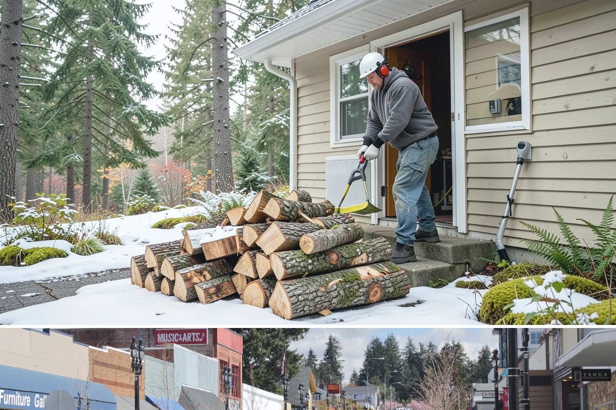 Firewood Quality Inspection in Bothell, King County, WA - Useful year-round, and especially before winter when you want to verify your heating supply.