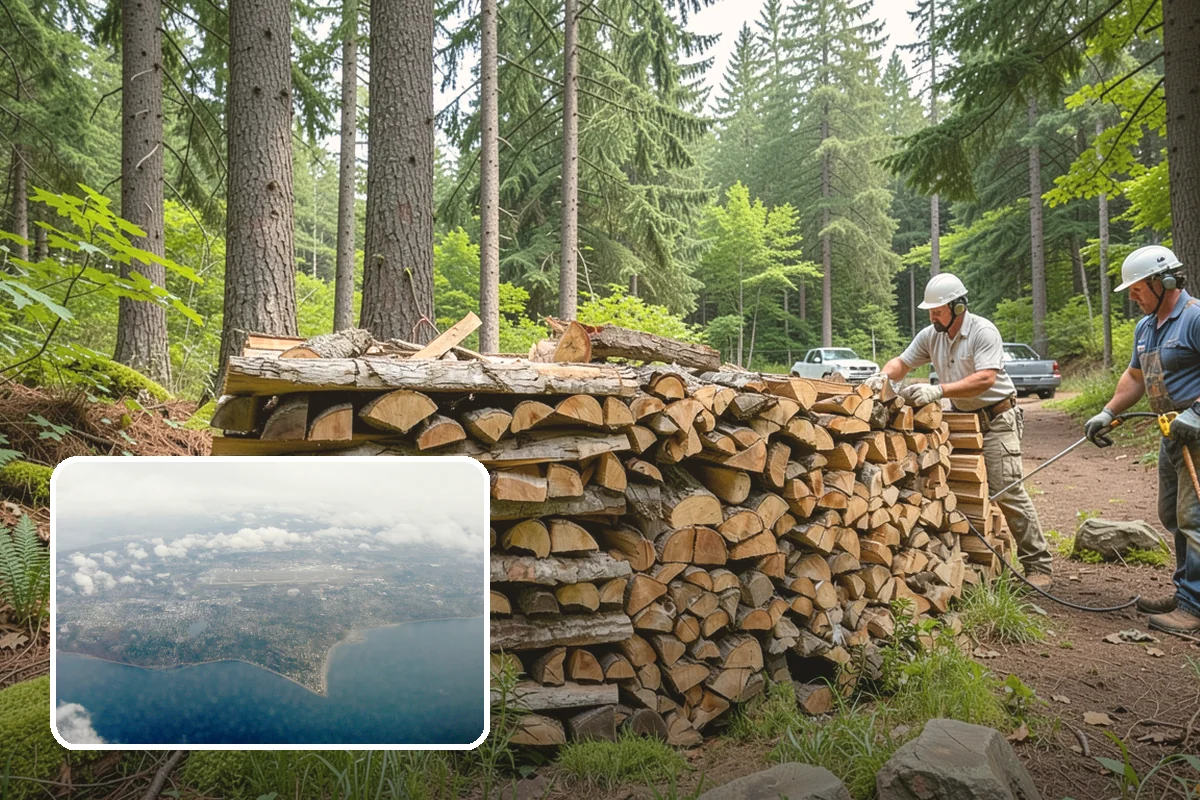 Firewood Quality Inspection in Burien, King County, WA - A complete assessment beyond just moisture