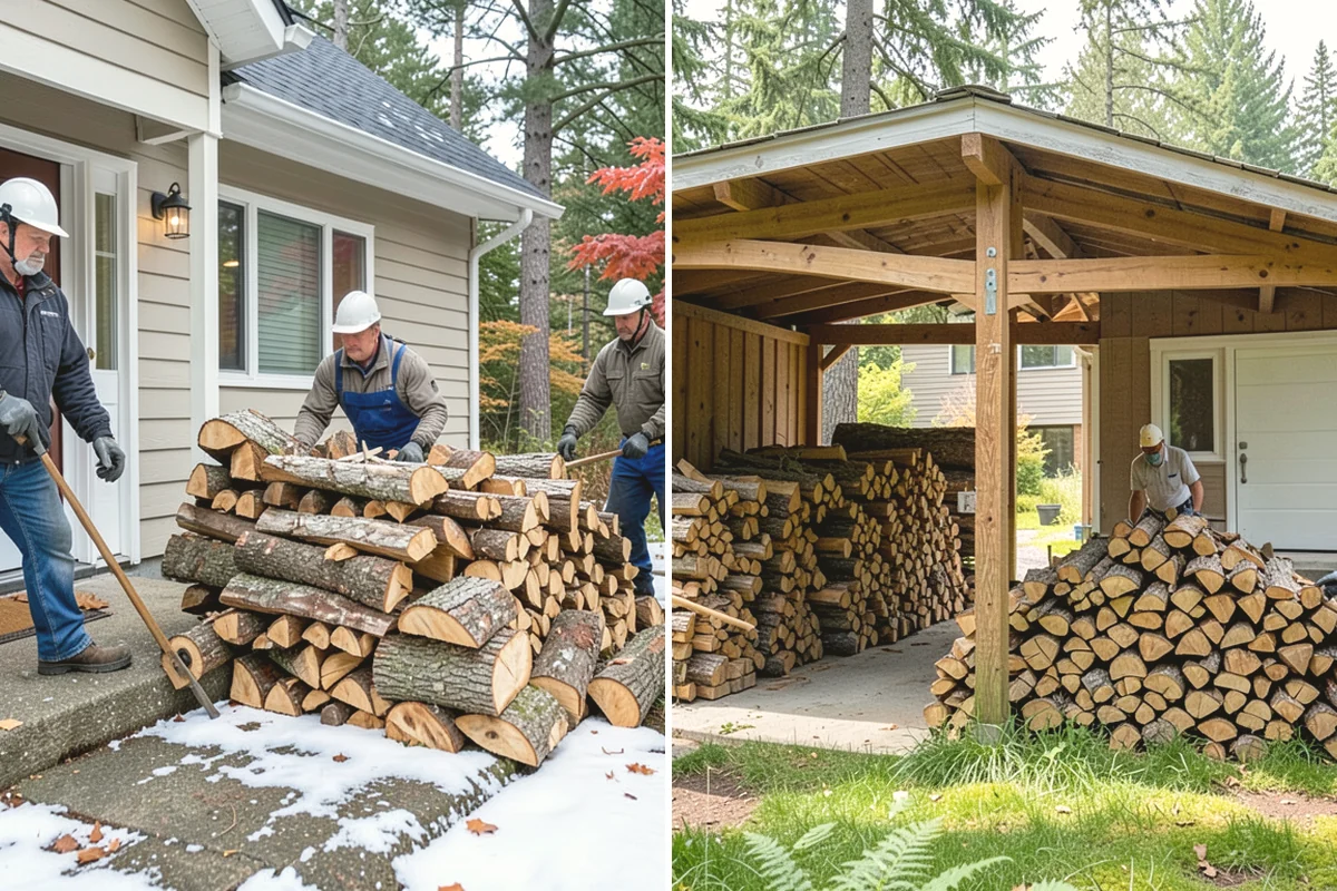 Firewood Quality Inspection in Burien, King County, WA - Arrange an inspection at your location or our yard