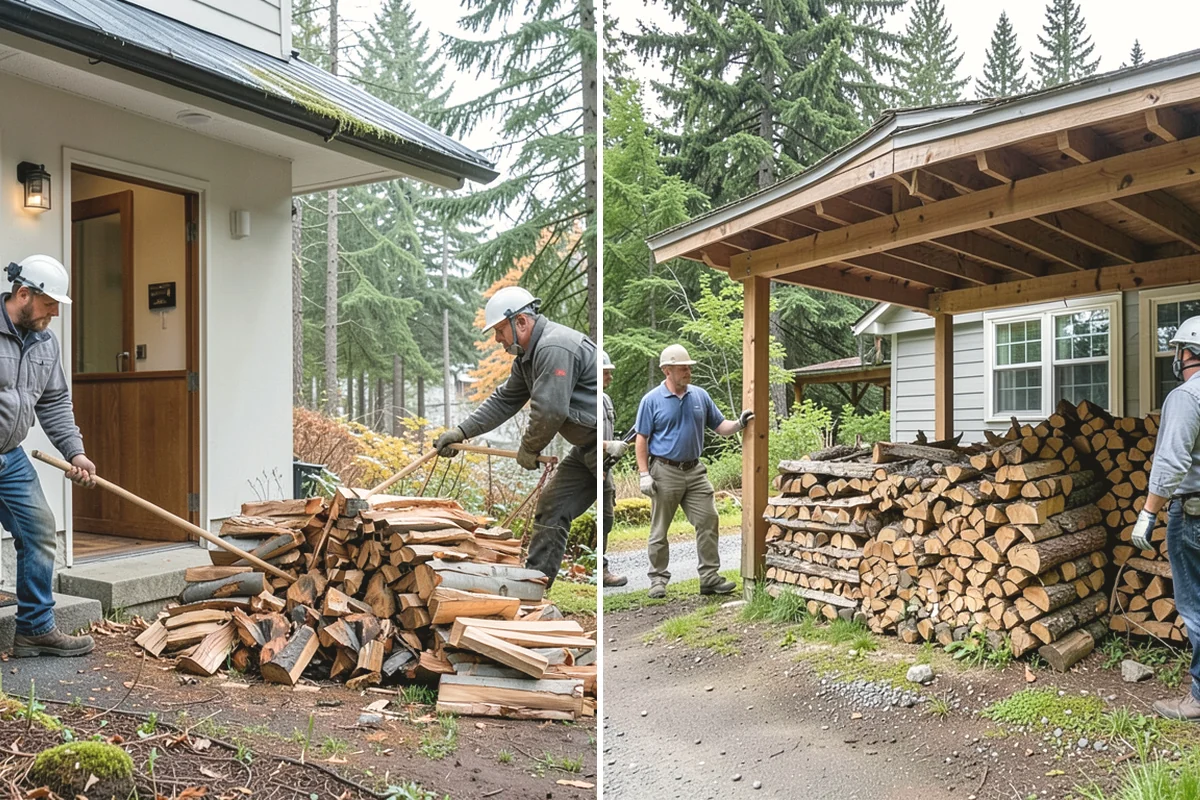 Firewood Quality Inspection in Burlington, Skagit County, WA - Arrange an inspection at your location or our yard