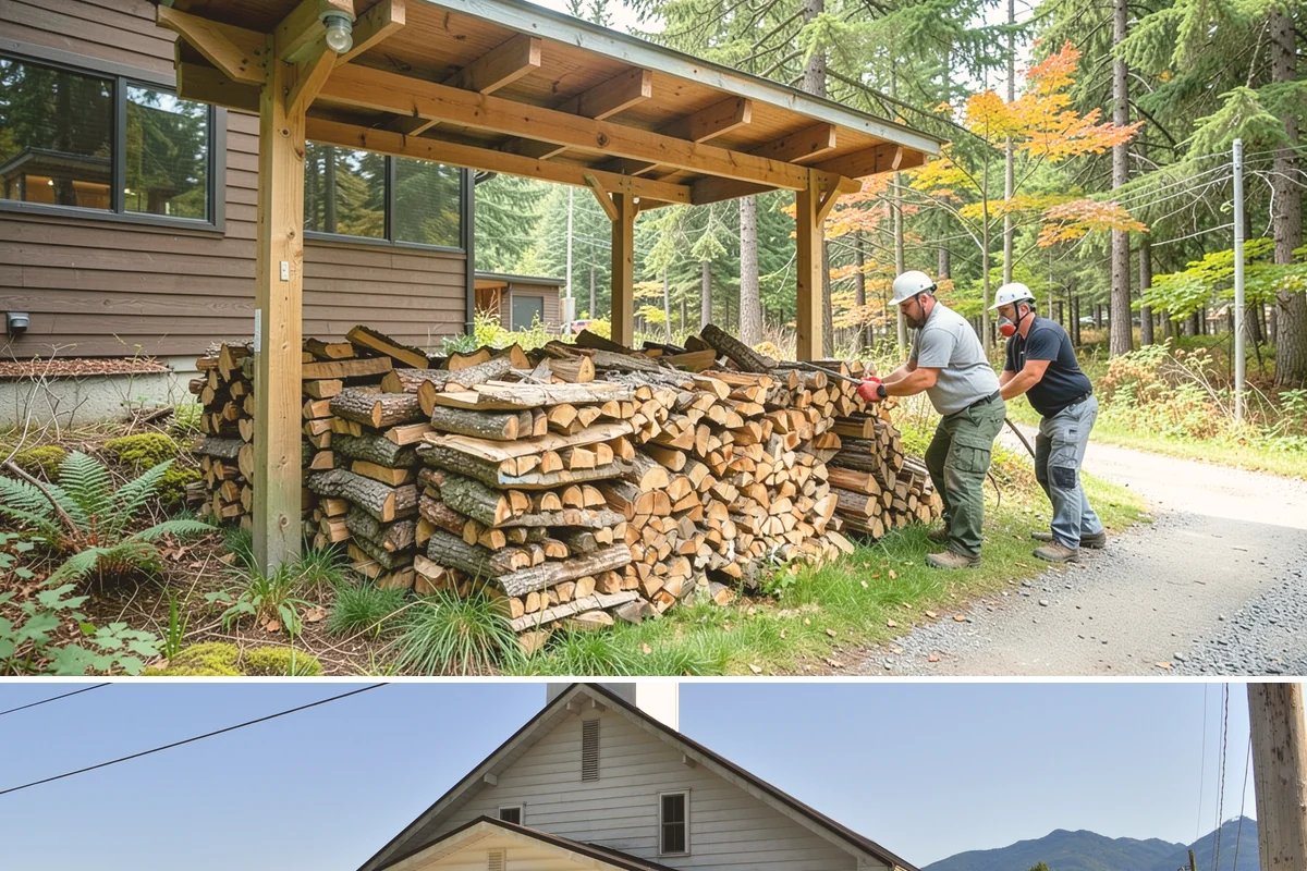 Firewood Quality Inspection in Concrete, Skagit County, WA - Useful year-round, and especially before winter when you want to verify your heating supply.
