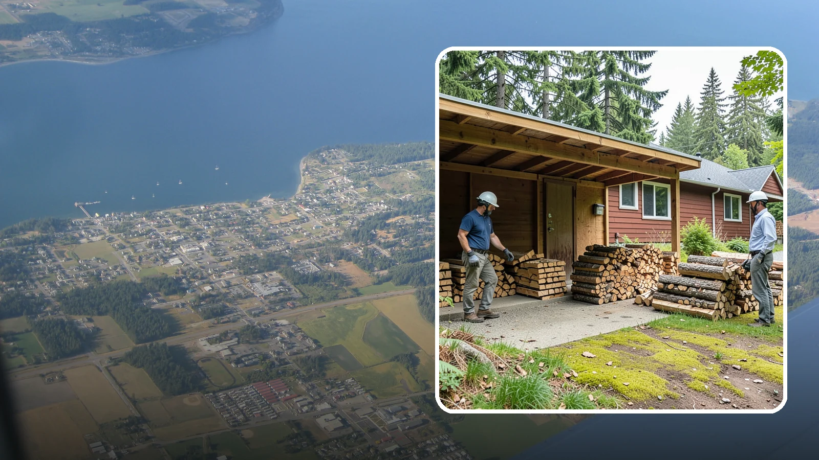 Firewood Quality Inspection in Coupeville, Island County, WA - Our firewood quality inspection evaluates your wood for dryness, sizing, and cleanliness so you get exactly what you paid for.