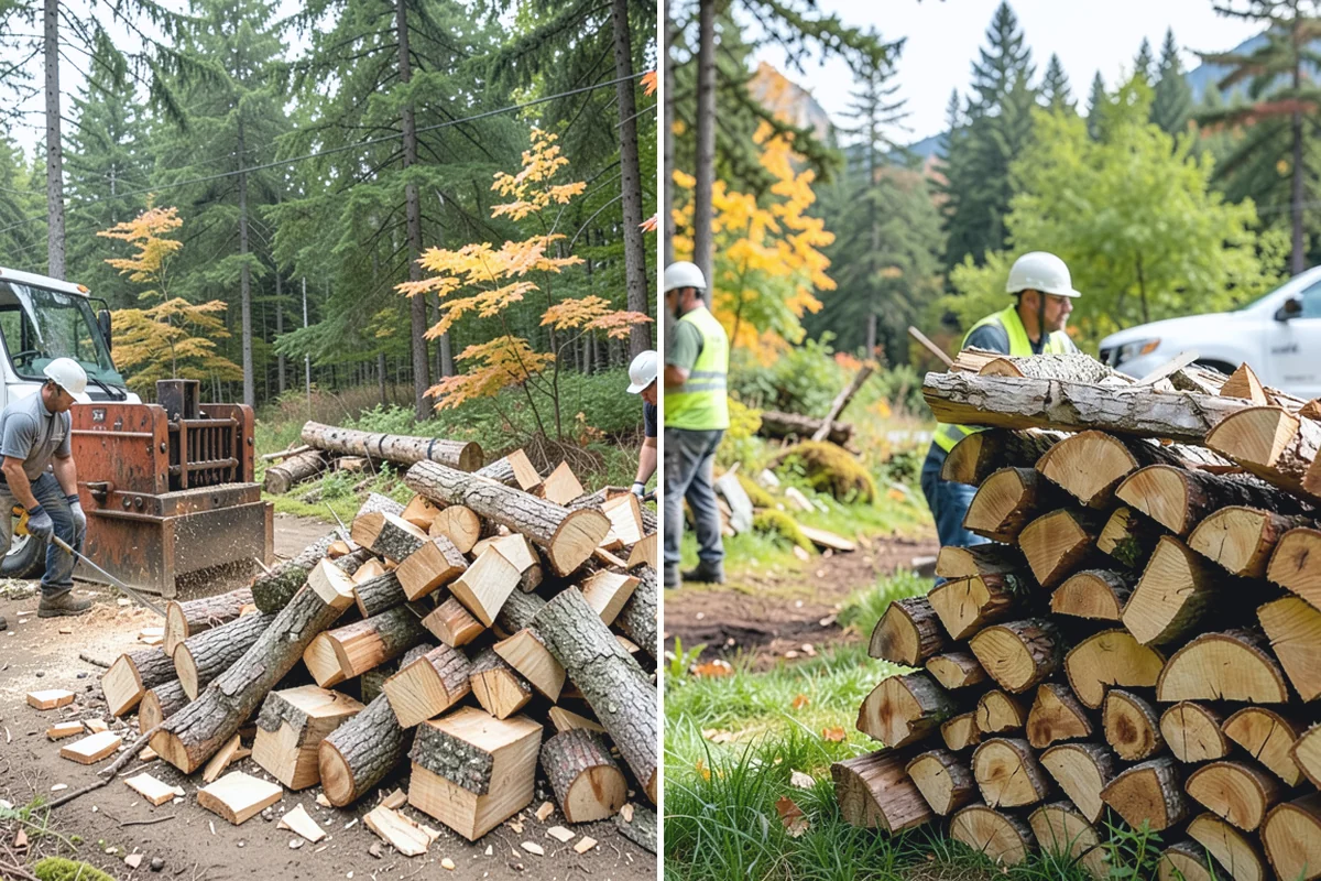 Firewood Quality Inspection in Coupeville, Island County, WA - Arrange an inspection at your location or our yard