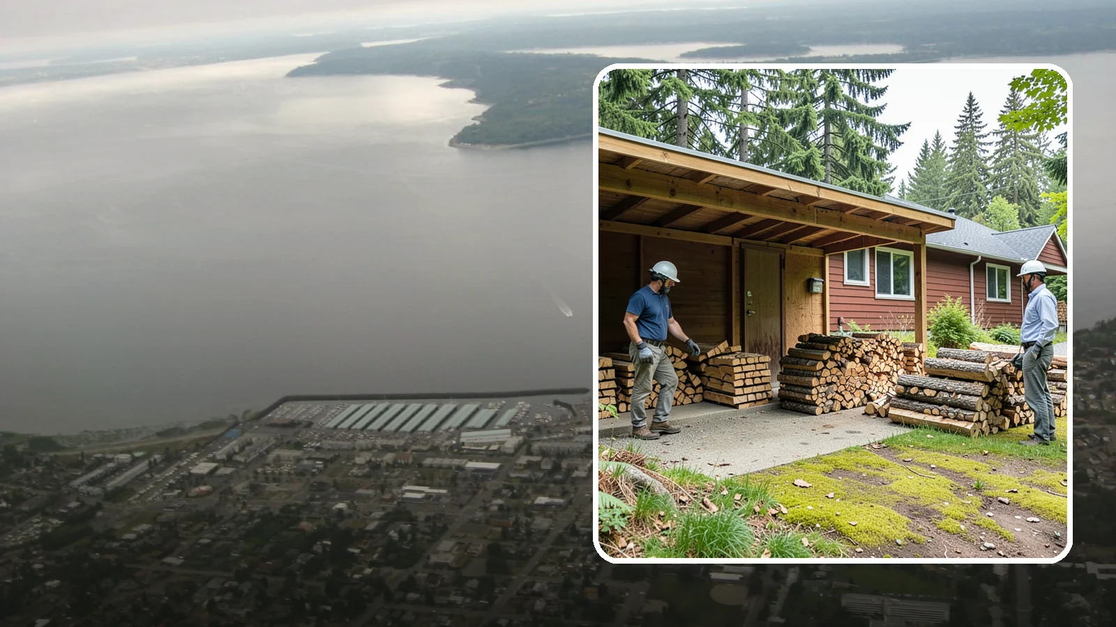 Firewood Quality Inspection in Des Moines, King County, WA - Our firewood quality inspection evaluates your wood for dryness, sizing, and cleanliness so you get exactly what you paid for.