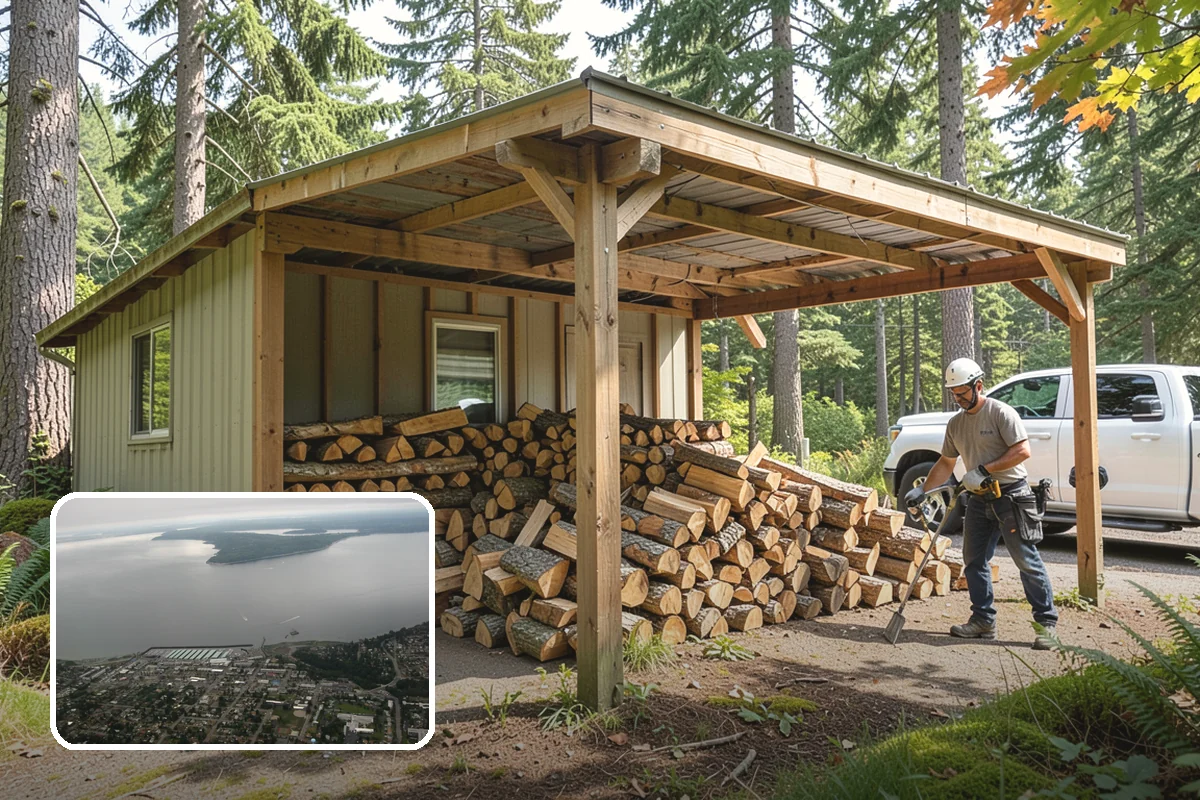 Firewood Quality Inspection in Des Moines, King County, WA - A complete assessment beyond just moisture