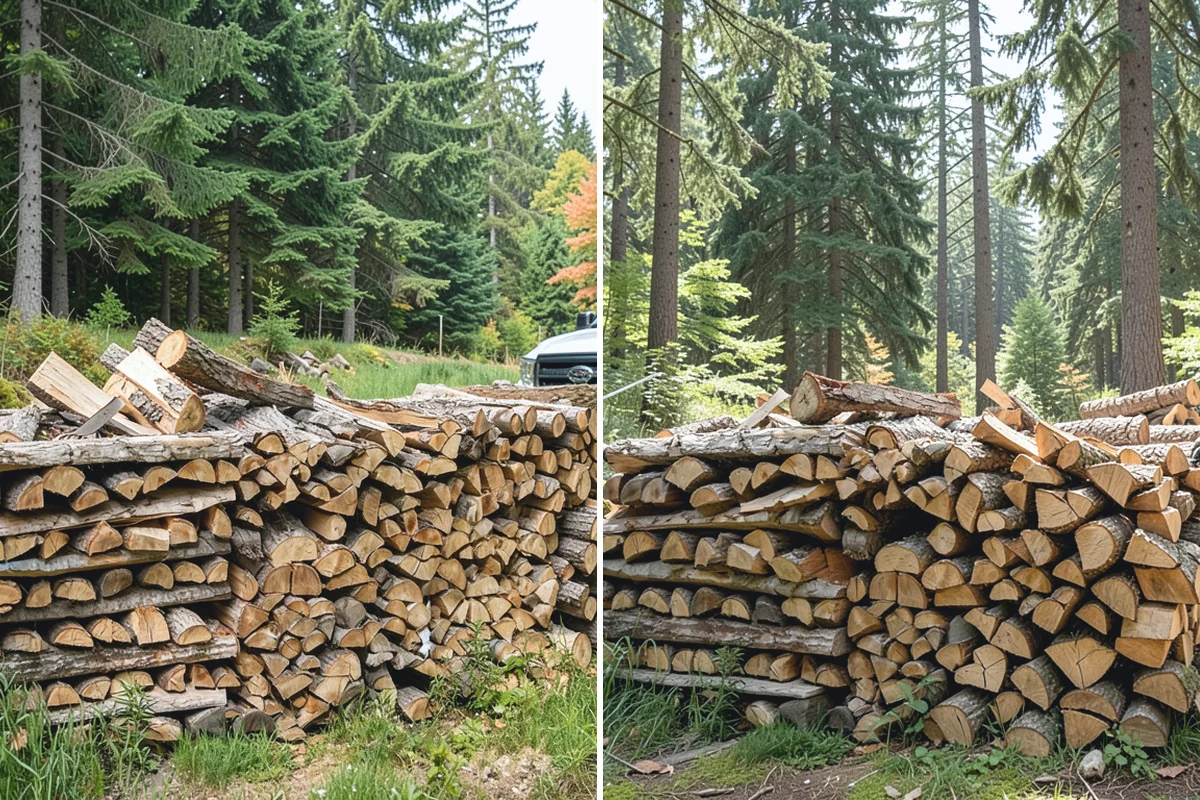 Firewood Quality Inspection in Des Moines, King County, WA - Arrange an inspection at your location or our yard