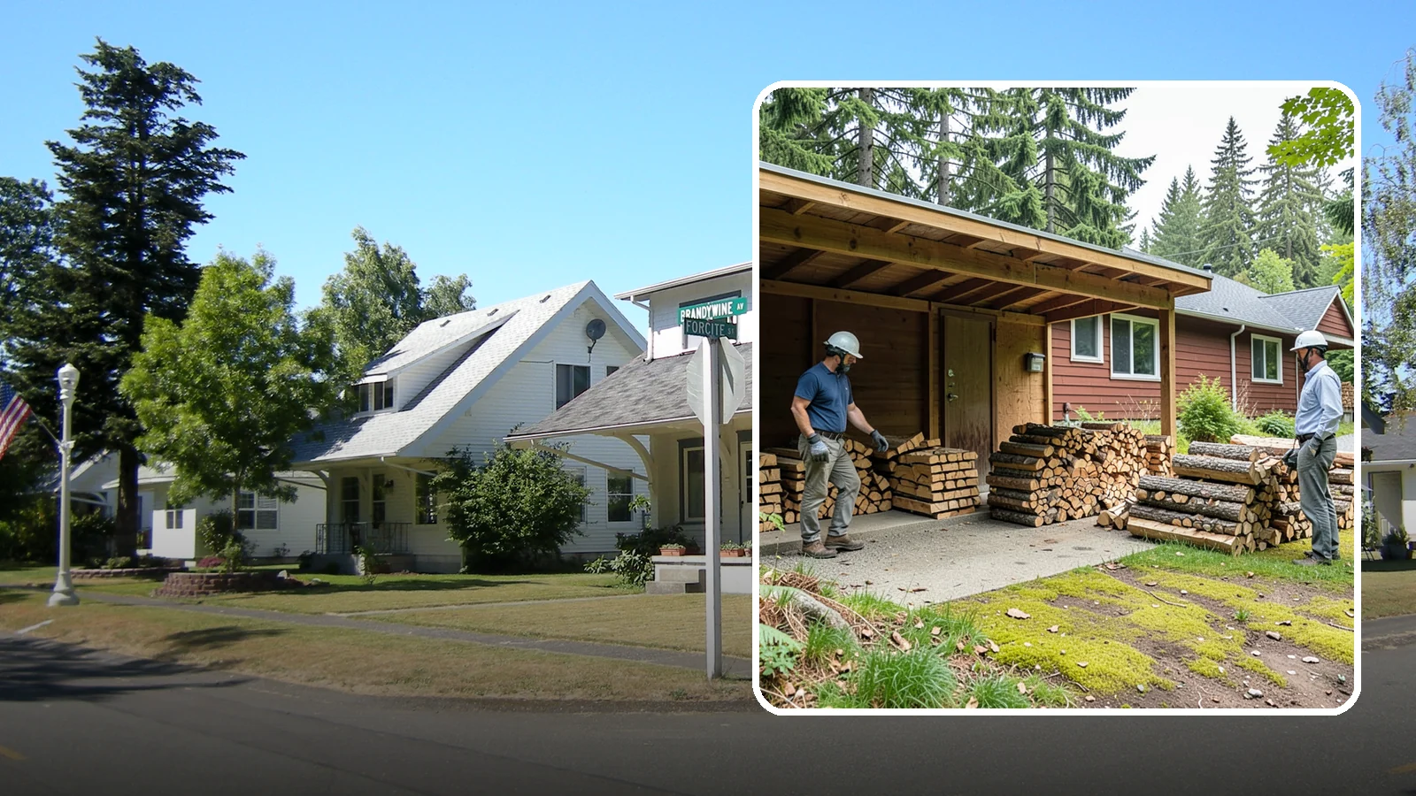Firewood Quality Inspection in DuPont, Pierce County, WA - Our firewood quality inspection evaluates your wood for dryness, sizing, and cleanliness so you get exactly what you paid for.