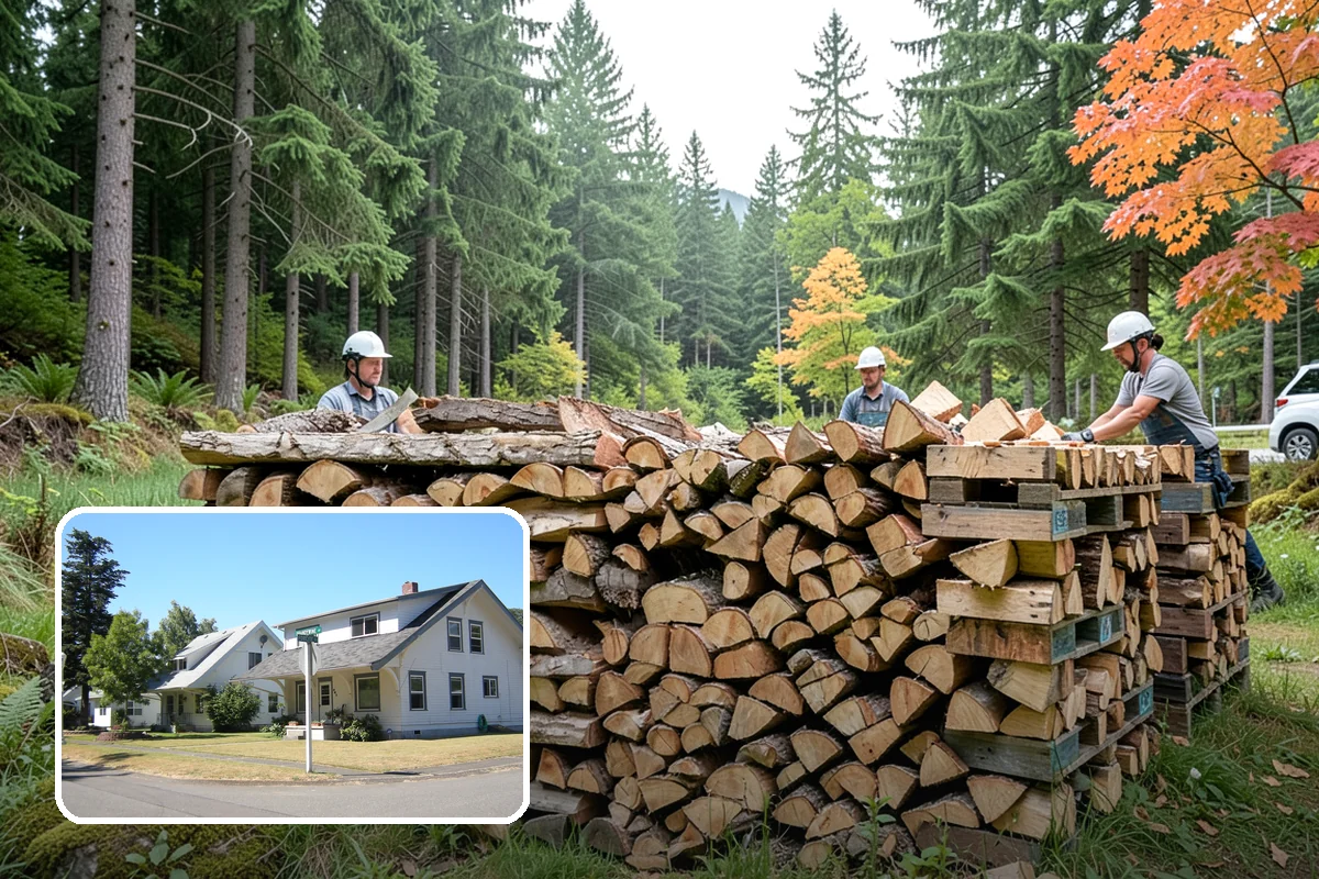Firewood Quality Inspection in DuPont, Pierce County, WA - A complete assessment beyond just moisture
