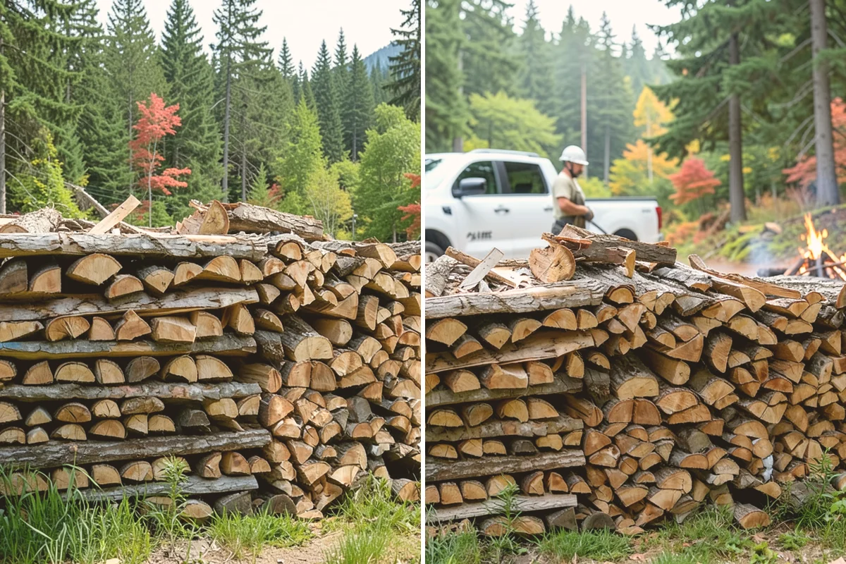 Firewood Quality Inspection in Eatonville, Pierce County, WA - Arrange an inspection at your location or our yard