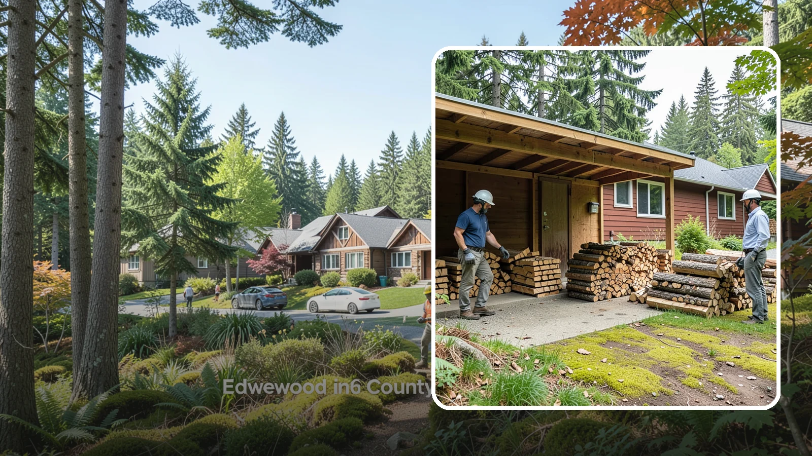 Firewood Quality Inspection in Edgewood, Pierce County, WA - Our firewood quality inspection evaluates your wood for dryness, sizing, and cleanliness so you get exactly what you paid for.