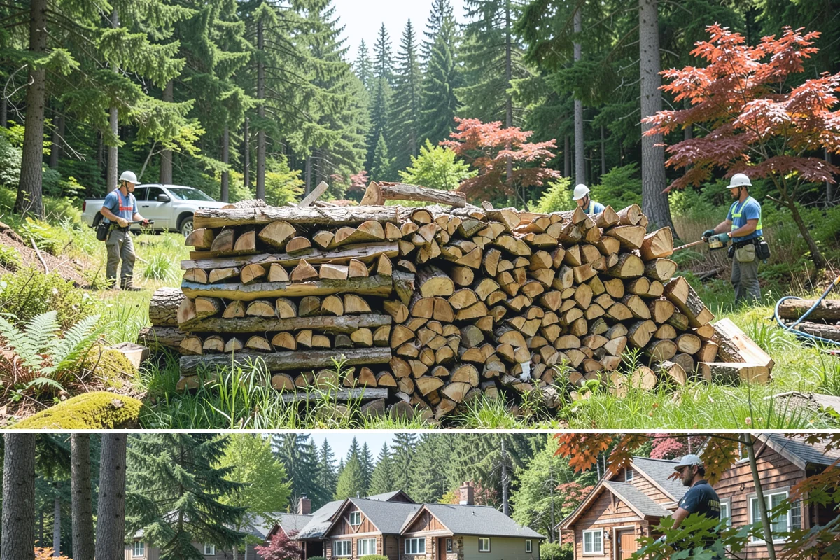 Firewood Quality Inspection in Edgewood, Pierce County, WA - Useful year-round, and especially before winter when you want to verify your heating supply.
