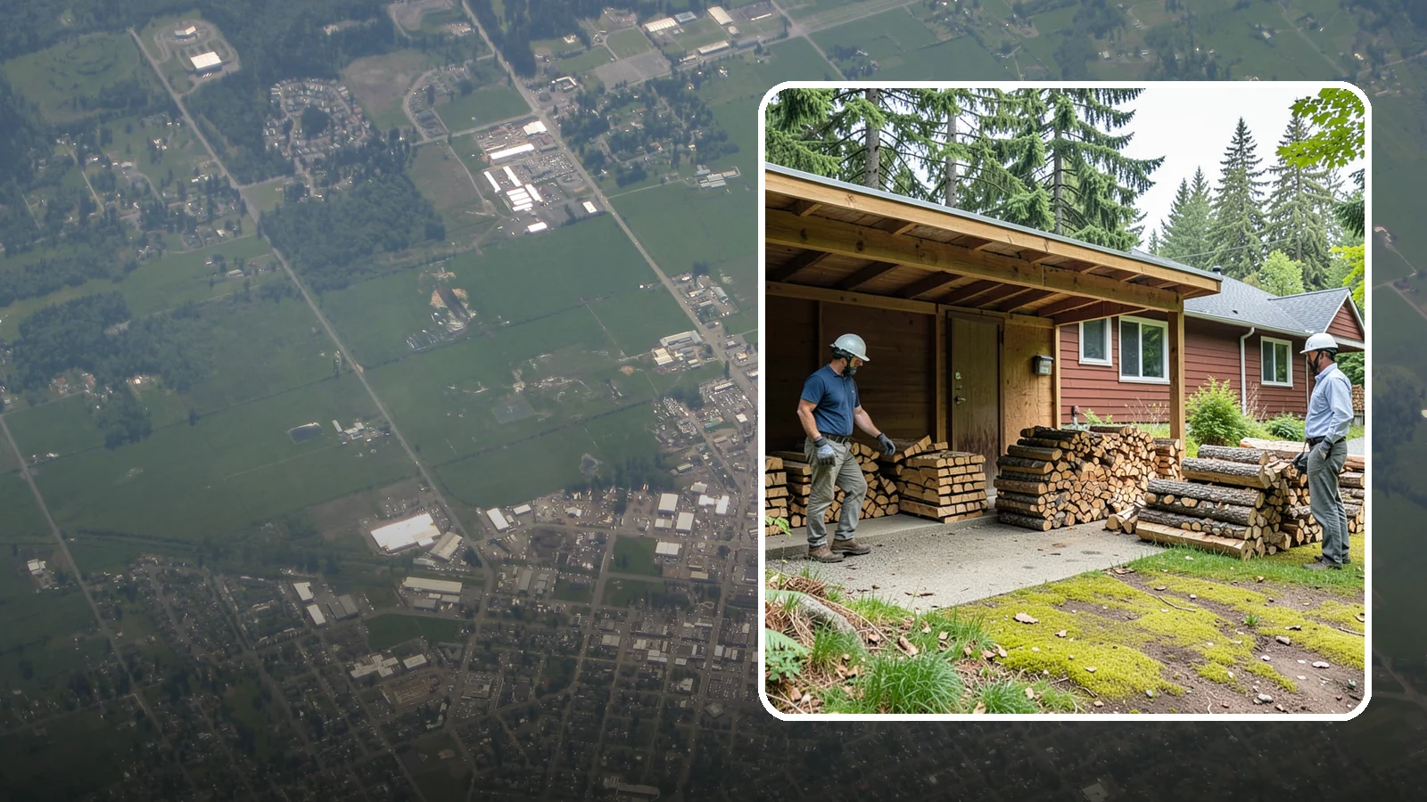 Firewood Quality Inspection in Enumclaw, King County, WA - Our firewood quality inspection evaluates your wood for dryness, sizing, and cleanliness so you get exactly what you paid for.