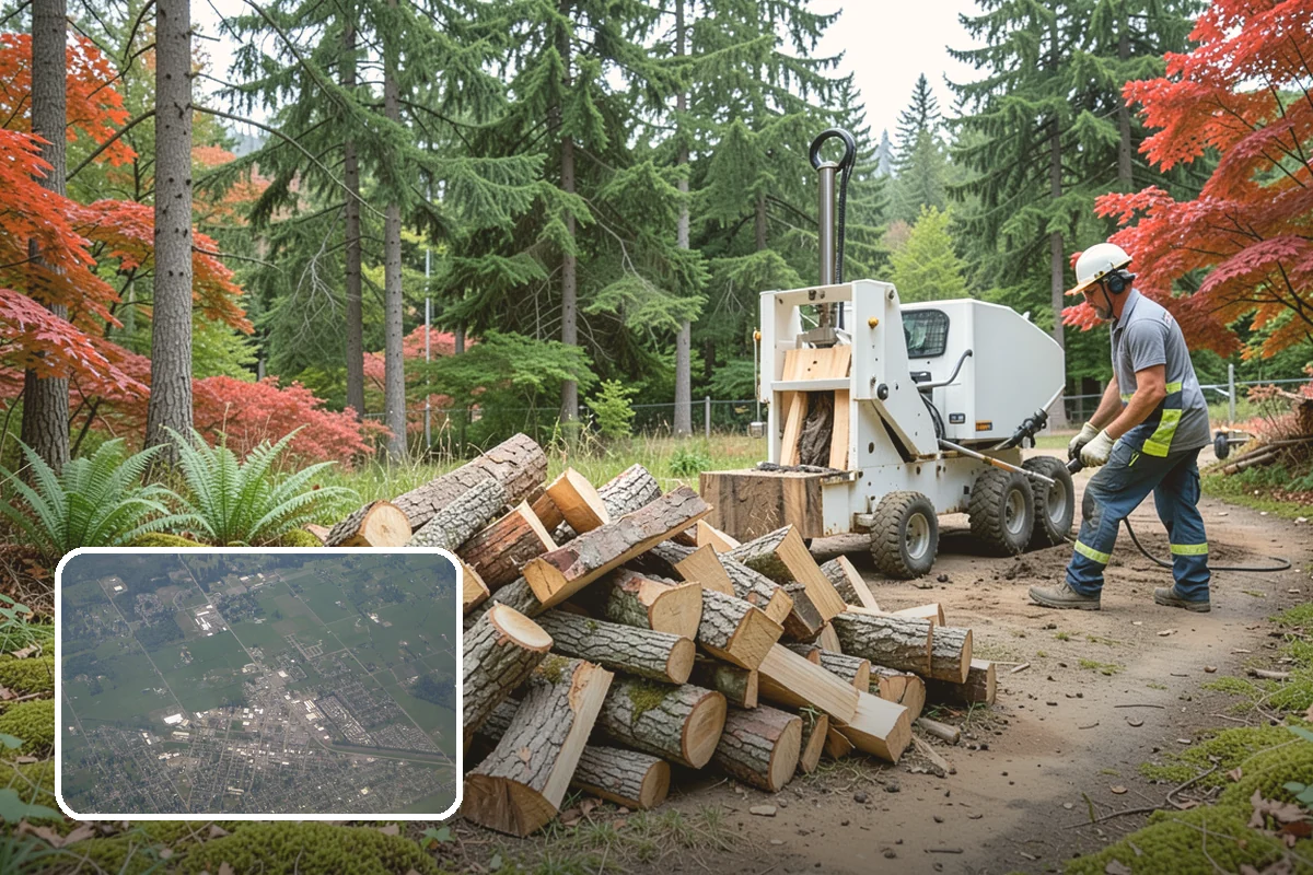 Firewood Quality Inspection in Enumclaw, King County, WA - A complete assessment beyond just moisture