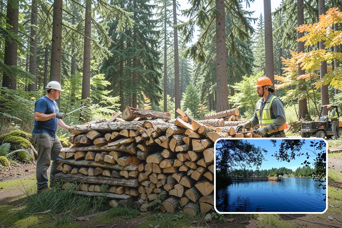 Firewood Quality Inspection in Federal Way, King County, WA - A complete assessment beyond just moisture