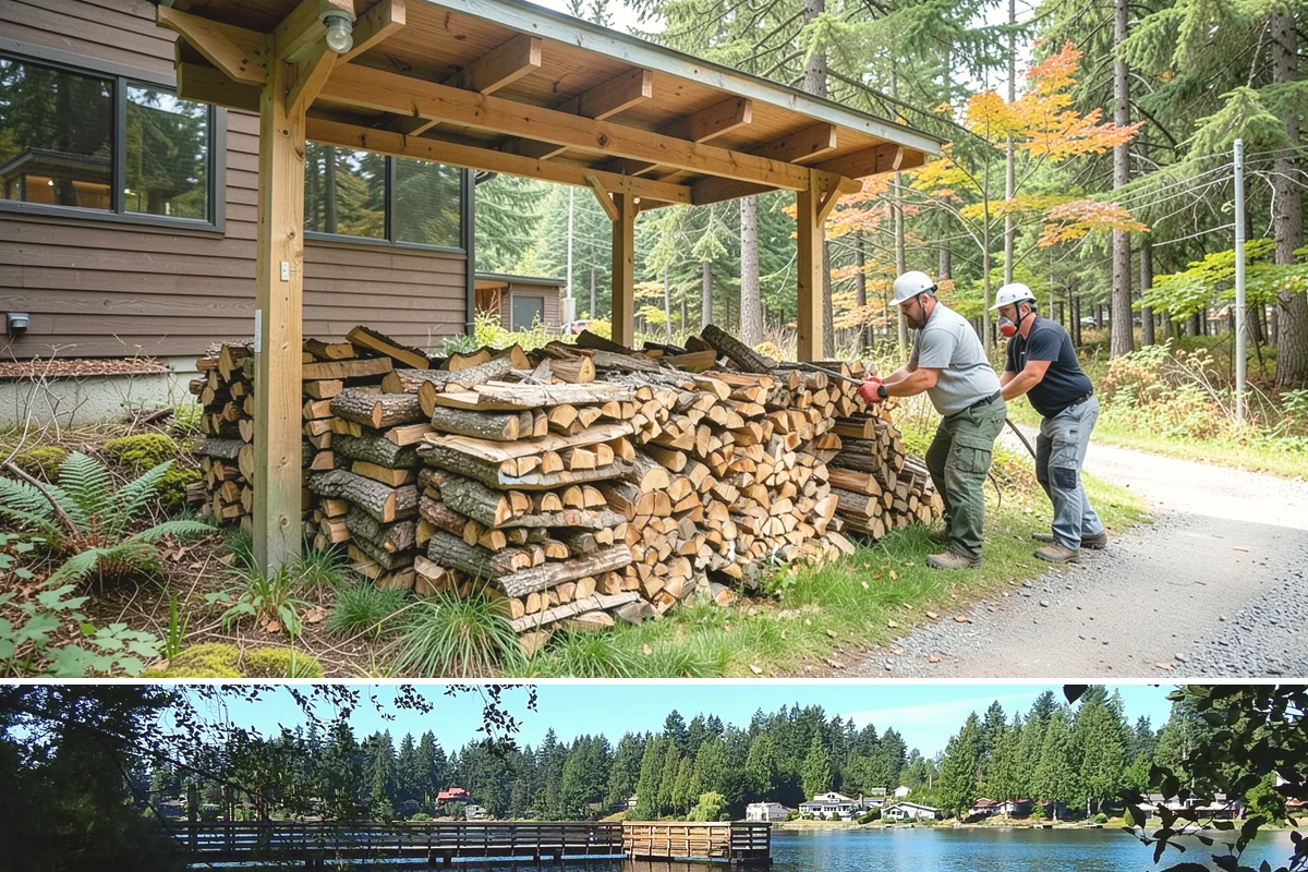 Firewood Quality Inspection in Federal Way, King County, WA - Useful year-round, and especially before winter when you want to verify your heating supply.