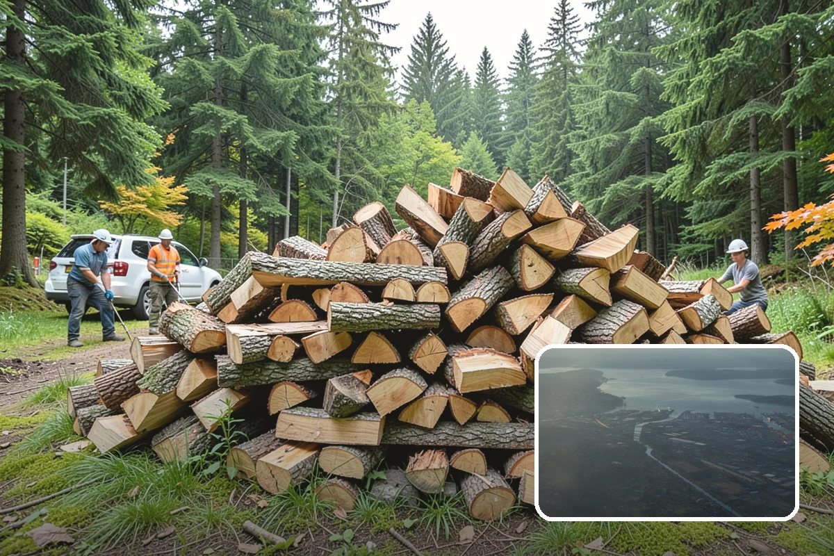 Firewood Quality Inspection in Fife, Pierce County, WA - A complete assessment beyond just moisture