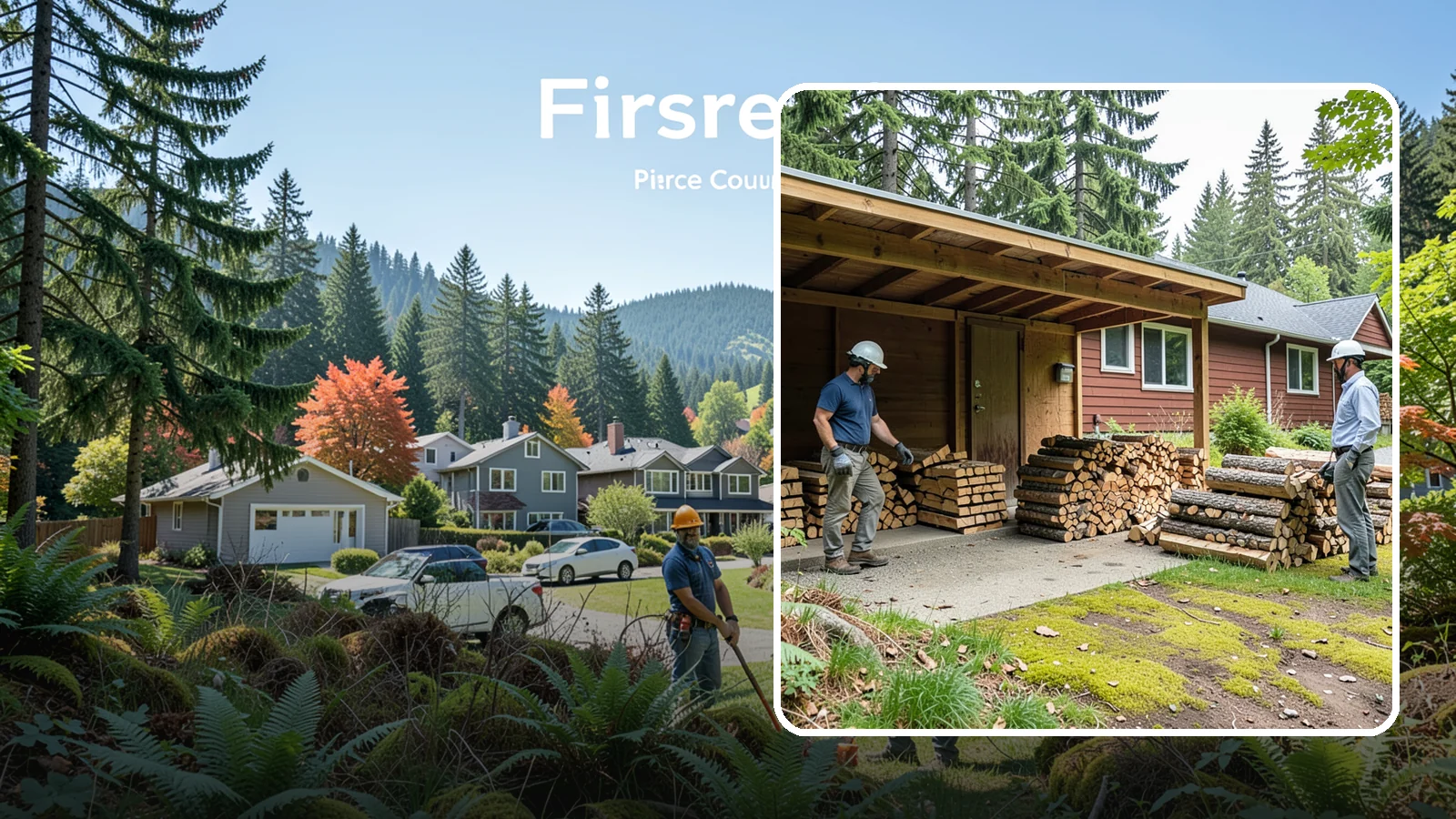 Firewood Quality Inspection in Fircrest, Pierce County, WA - Our firewood quality inspection evaluates your wood for dryness, sizing, and cleanliness so you get exactly what you paid for.