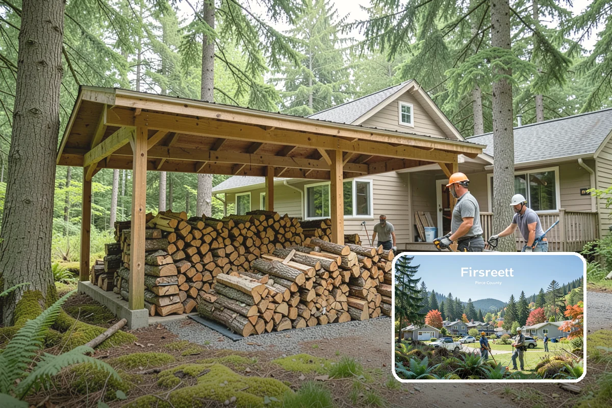 Firewood Quality Inspection in Fircrest, Pierce County, WA - A complete assessment beyond just moisture